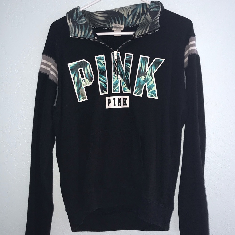 PINK victoria’s secret quarter zip